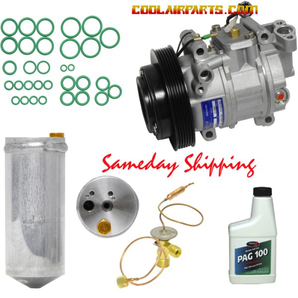 1995 - 2006 Nissan 200SX Sentra G20 1.8L 2.0L New A/C Compressor 926008B760 FULL AC KI